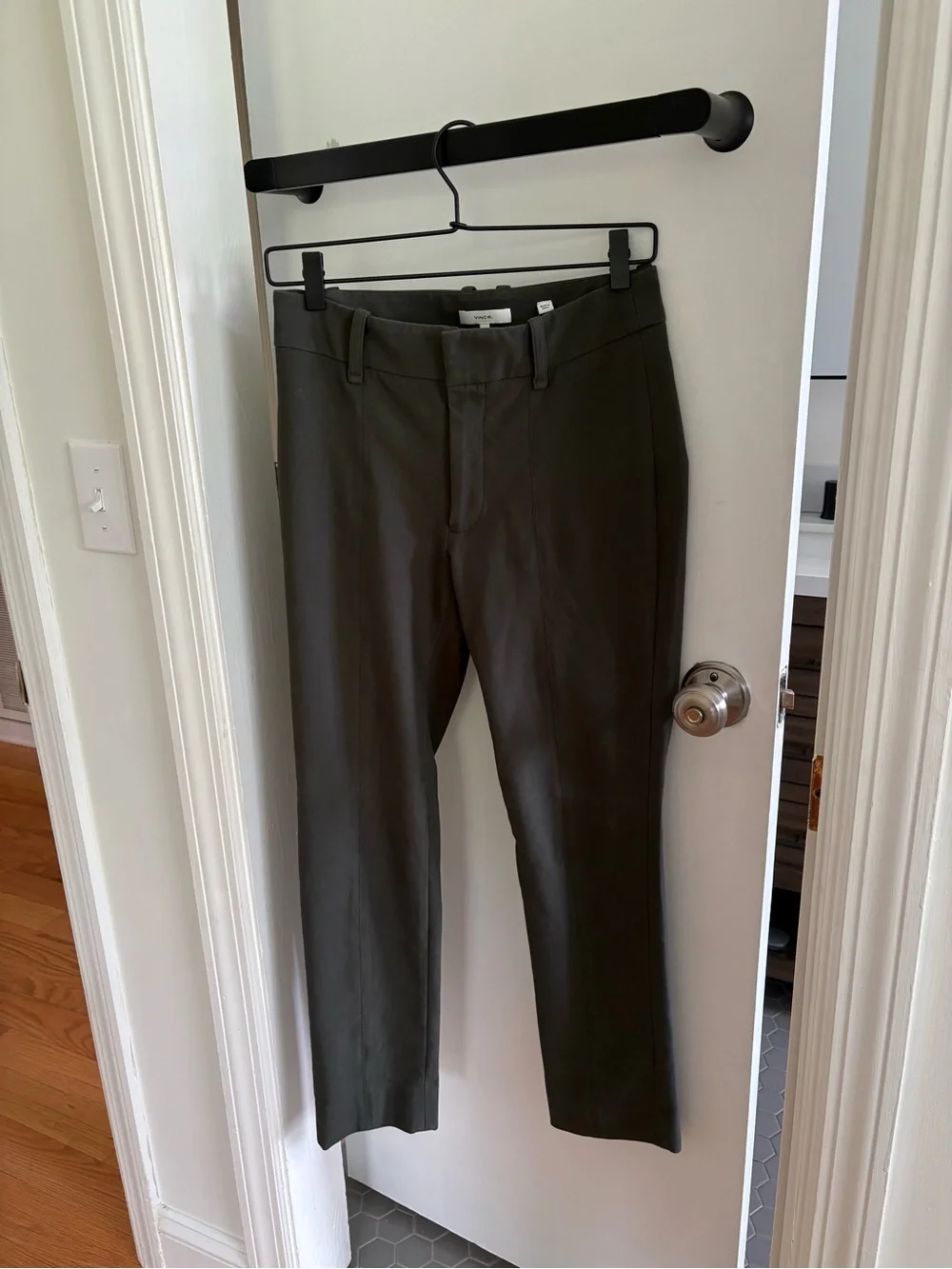 Vince Olive Green Women's Dress Pants